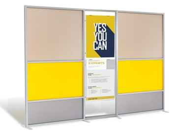 INUNO - Freestanding acrylic glass office screen by STUDIO T - view 2